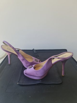 Zapatos Prada Morados Talla 37.5