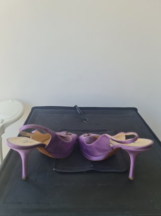 Zapatos Prada Morados Talla 37.5