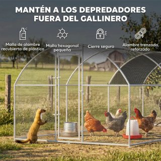Gallinero Grande Exterior 12-18 Gallinas