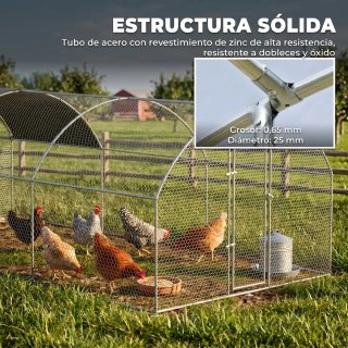 Gallinero Grande Exterior 12-18 Gallinas