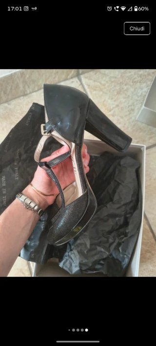 Sandali Lady S vera pelle Made in Italy