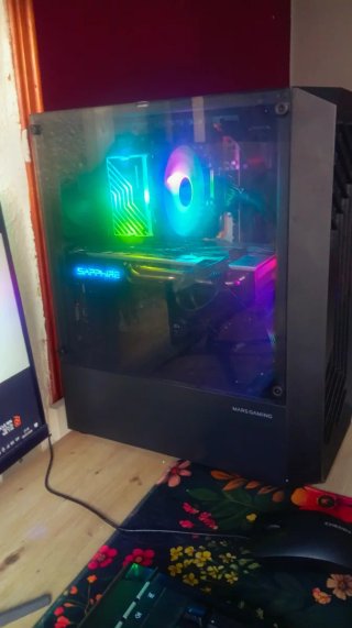 Combo PC Gaming con RX 580 y 32 GB RAM.