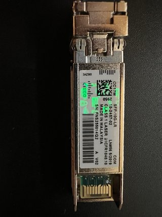 3 x Cisco SFP-10G-LR Módulo Transceptor