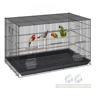Jaula para aves de 30 pulgadas, jaulas grandes de