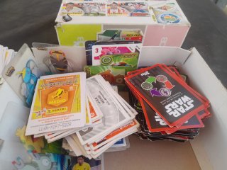 Cromos Fútbol, Star Wars, Pokémon
