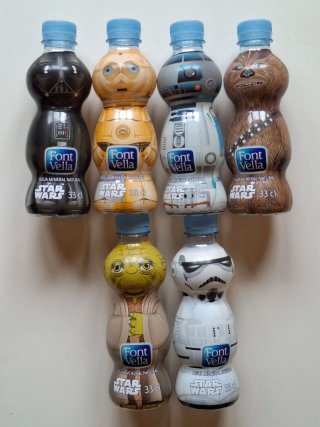 Bottiglie Font Vella Star Wars