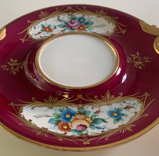 Sopera Limoges Vintage Porcelana Dorada