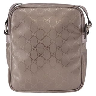 GUCCI GG Implementation Shoulder Bag PVC Pink