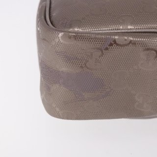 GUCCI GG Implementation Shoulder Bag PVC Pink
