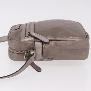 GUCCI GG Implementation Shoulder Bag PVC Pink