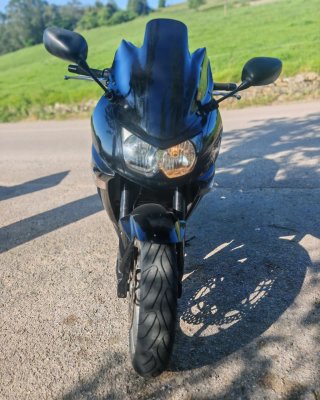 Kawasaki ER6f Negra A2 Limitada en papeles
