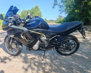 Kawasaki ER6f Negra A2 Limitada en papeles