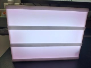 Caja de luz LED para mensajes