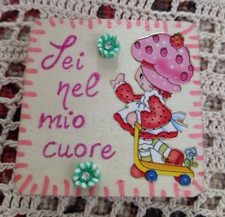 2 calamite fatte a mano con dediche