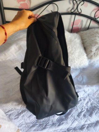 Mochila grande negra