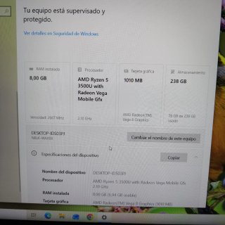 Portátil Huawei Mate D15 Plata