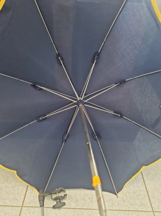 Sombrilla para silla de paseo azul marino