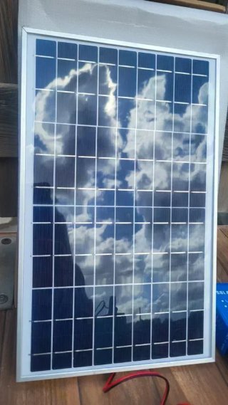 Kit solar carga batería con inversor