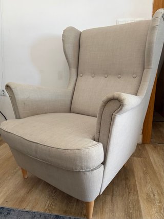 Poltrona STRANDMON Ikea in legno