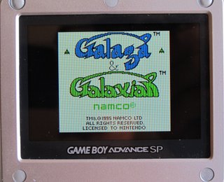 Galaga & Galaxian GAME BOY PAL arcade classic