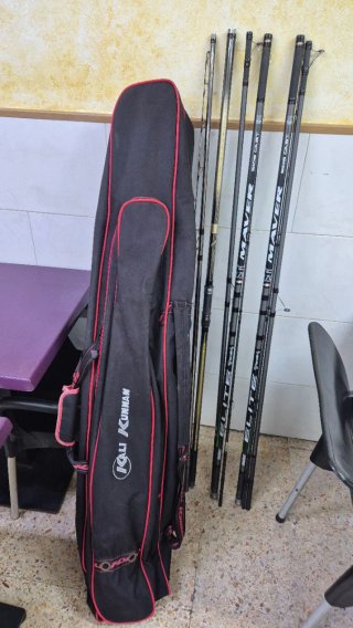 Cañas de pesca