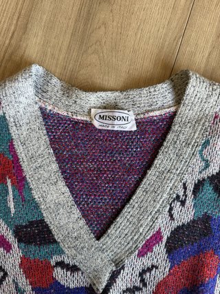 Gilet Missoni Donna M Fantasia Multicolor