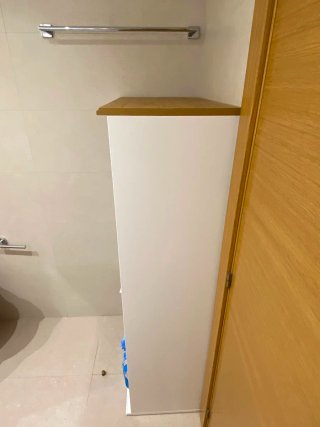 Estantería Blanca y Madera Ikea