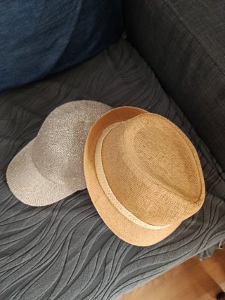 Lote 2 sombreros señora