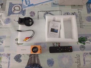 Proyector LED Blanco y Amarillo