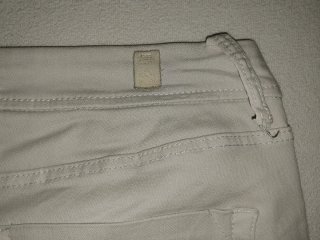 Vaqueros blancos talla 40