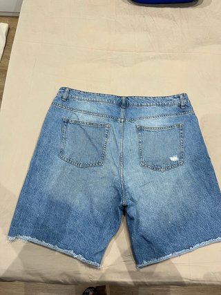 Pantalón corto vaquero H&M Talla XL
