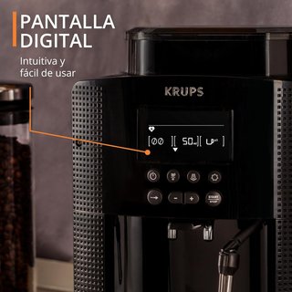 Krups EA81P0 Cafetera Expreso Negra