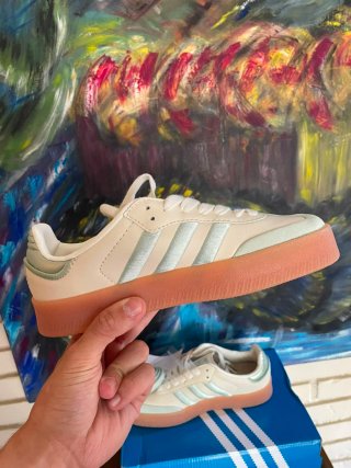 Zapatillas Adidas Samba OG Verde/Blanco