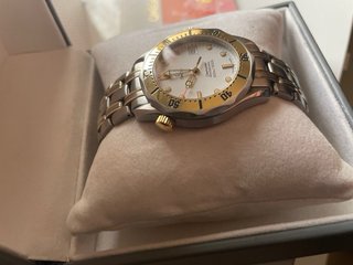 Reloj Omega Acero y Oro 18k