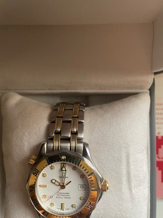 Reloj Omega Acero y Oro 18k