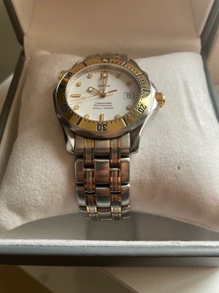 Reloj Omega Acero y Oro 18k