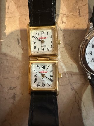 Lotto 4 orologi Ronson non testati