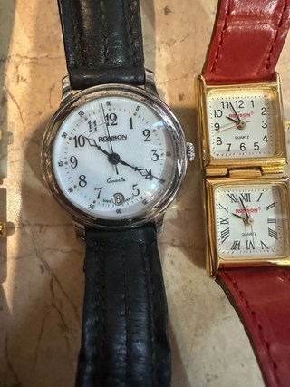 Lotto 4 orologi Ronson non testati
