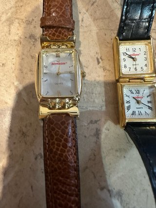 Lotto 4 orologi Ronson non testati