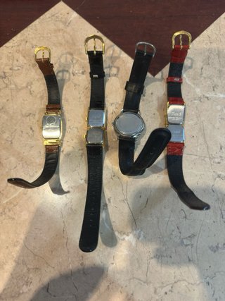Lotto 4 orologi Ronson non testati
