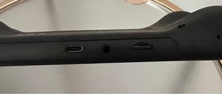 Consola de jogos K56 preta e laranja