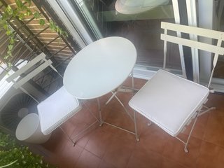 Conjunto Mesa y Sillas Terraza