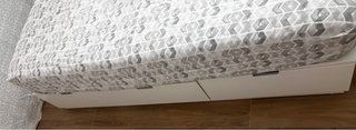 Conjunto NORDLI de cabezal y estructura cama.