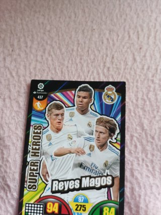 3 Cromos Liga 2017/2018