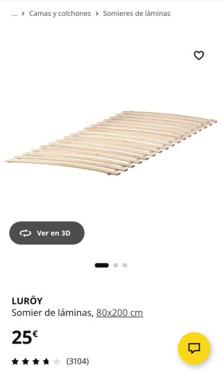 Cama infantil blanca Sundvik IKEA