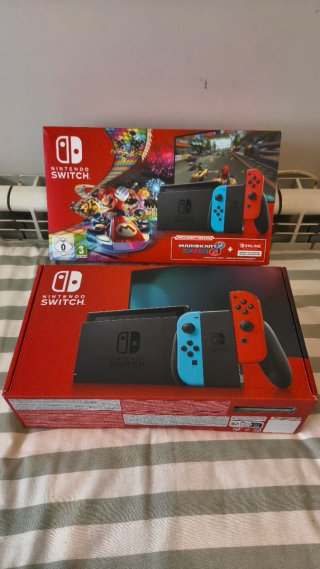Nintendo switch+ 2 juegos + mando+ funda