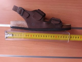 Sandalias caballero bio piel