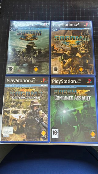 PS2 Slim Negra Dualshock + Memory Card