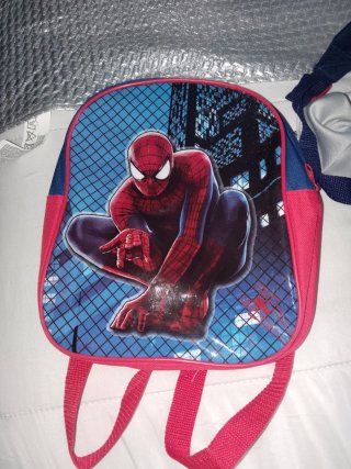 Mochila Spiderman Infantil tamaño mediano