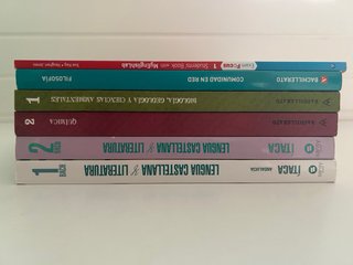 Libros 1º y 2º de Bachillerato